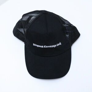 NWOT Shingwauk Kinoomaage Gamig baseball cap new adjustable hat black indigenous